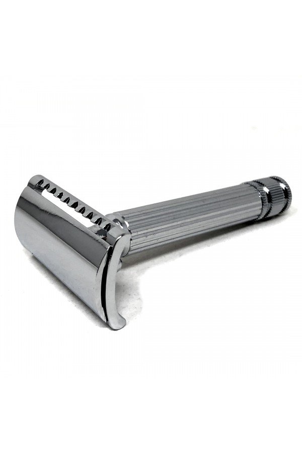 Rasoir sûreté Fatip Ibrido , coté peigne fermé.