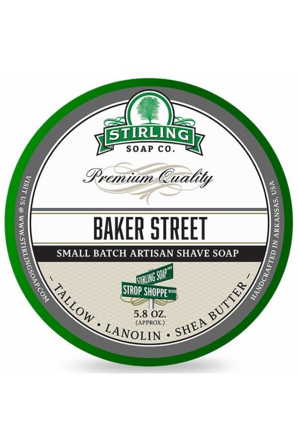 Savon de rasage Striling " Baker Street" . 170 ml.