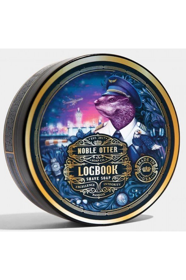 Savon de rasage "Logbook" de Noble Otter.