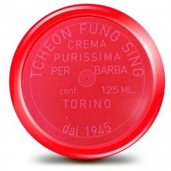 Crème à raser TFS "Tcheon Fung Sing" Torino. Senteurs amandes. 125ml. 2,90 euros.