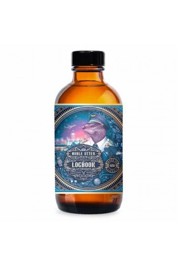 Après-rasage Noble Otter "Logbook" , Flacon de 118 ml.