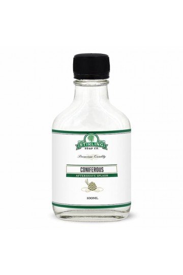 Après-rasage aftershave Stirling "Coniferous" flacon de 100 ml.
