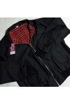 Blouson harrington jacket  Made in England, Noir.