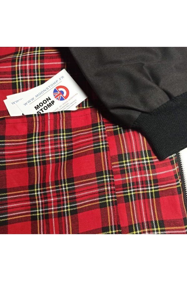 Blouson Harrington, poche intérieure.