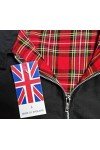 harrington noir, étiquette tag "Made in England".