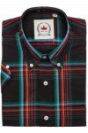 Chemise Relco London STCK 15. Noir + rouge. Edition lilitée.