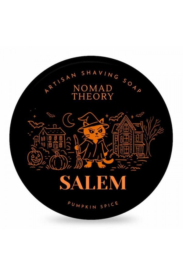 Savon de rasage Nomad Theory "Salem". Pot de 150 ml.