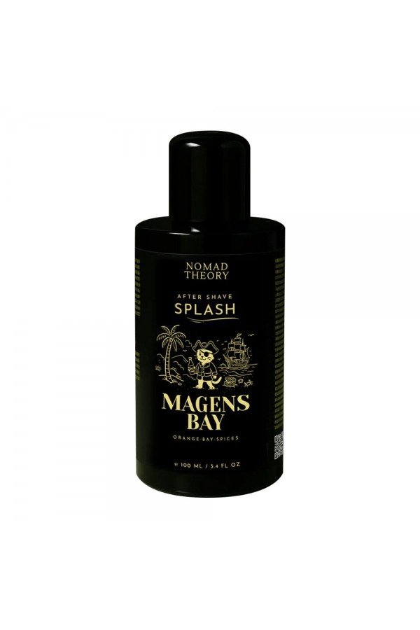 Après-rasage Nomad Theory "Magens Bay". Flacon de 100 ml.