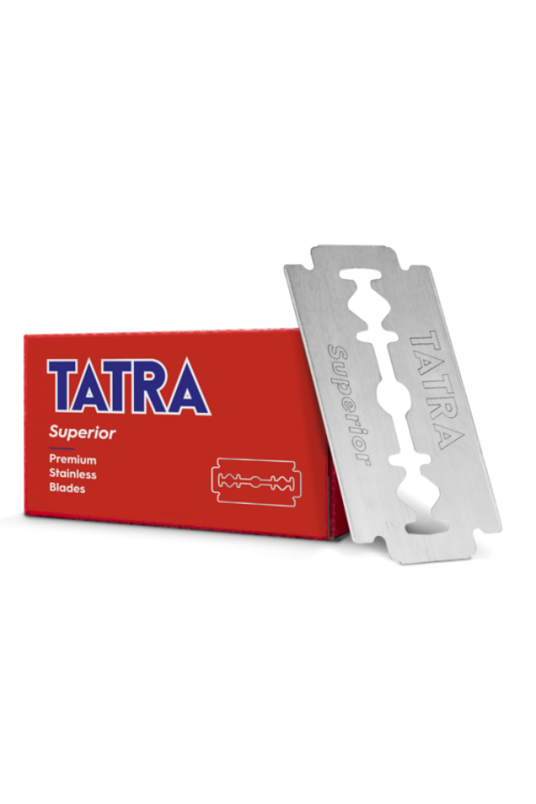 Lames Tatra Superior. Boite de 5 lames de rasoir