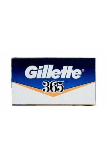 Lames Gillette "365". Boite de 5 lames de rasoir.