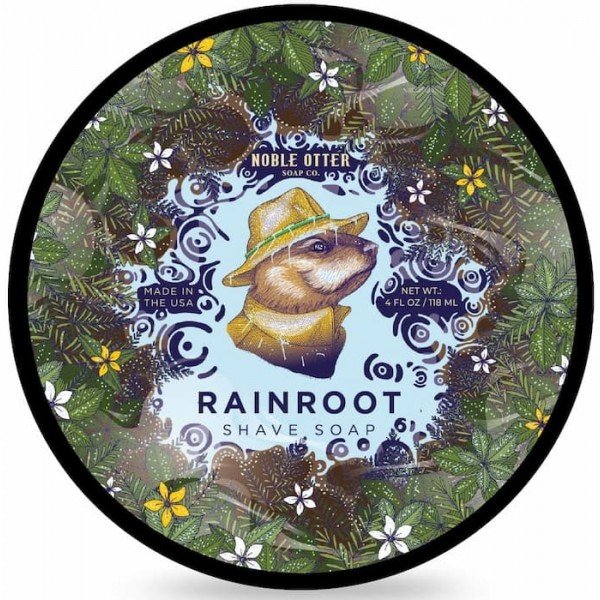 Savon de rasage Noble Otter "Rainroot". 118 ml.