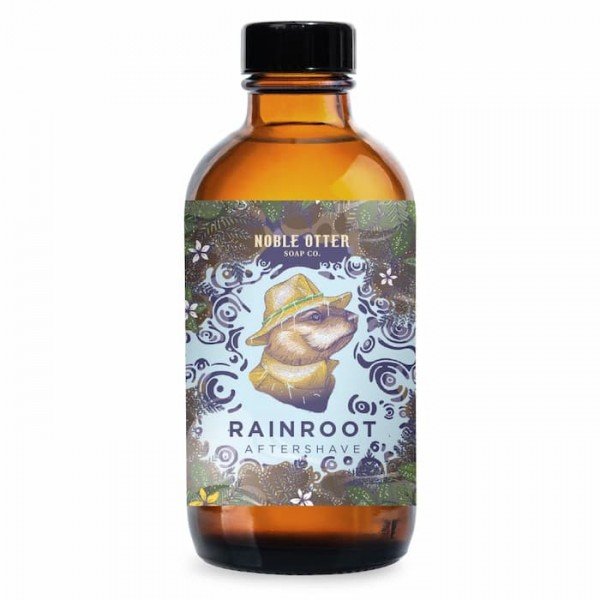 Après-rasage Noble Otter "Rainroot" . Flacon de 118 ml.