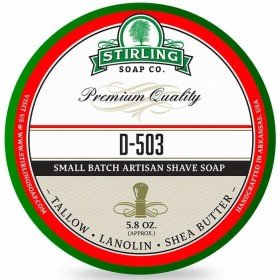 Savon de rasage Stirling "D-503".  pot de 170 ml.