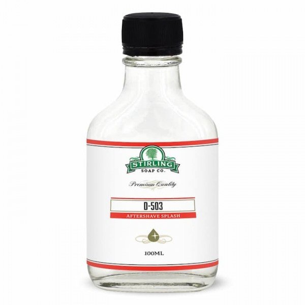 Après-rasage Stirling "D-503".  Flacon de 100 ml.