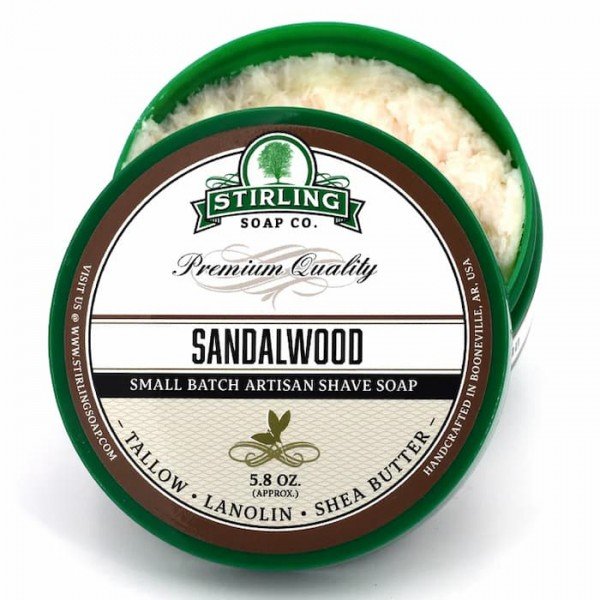 Savon de rasage Stirling "Sandalwood"  parfum de  bois de santal