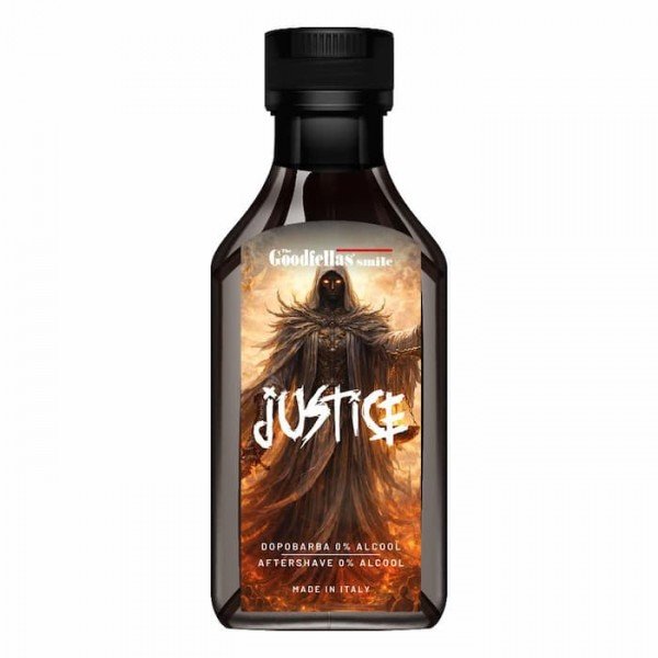 Lotion sans alcool The Goodfellas Smile  "Justice" , flacon de 100 ml.