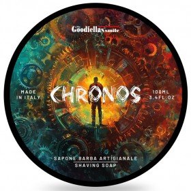 Savon à raser The Goodfellas "Chronos". Pot 100 ml avec la nouvelle étiquette 2026
