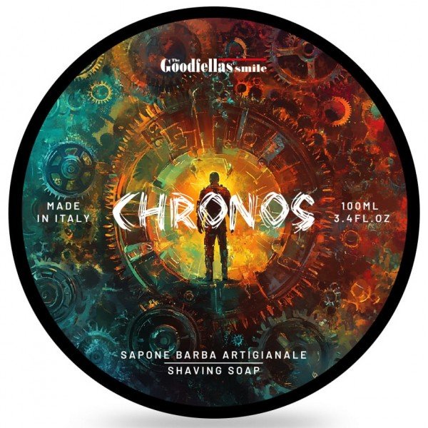 Savon à raser The Goodfellas "Chronos". Pot 100 ml avec la nouvelle étiquette 2026