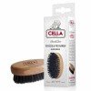 Brosse à barbe Cella en poils de sanglier et nylon.