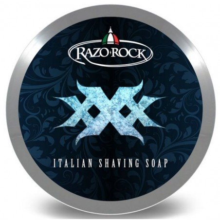 Savon à raser Razorock "XXX fresco" "XXX menthol". 250ml.