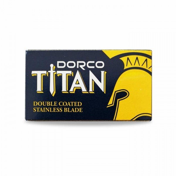 Dorco Titan boite de 10 lames de rasoir de sureté pour peaux sensibles .