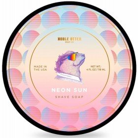 Savon à raser Noble Otter "Neon Sun". 118 ml.