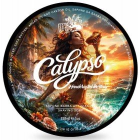 Savon à raser TFS " Calypso ". Pot de 150 ml.