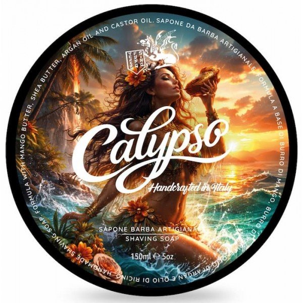 Savon à raser TFS " Calypso ". Pot de 150 ml.