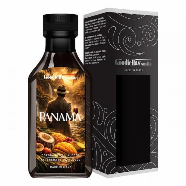 Lotion sans alcool The Goodfellas Smile "Panama" pour un après-rasage en douceur