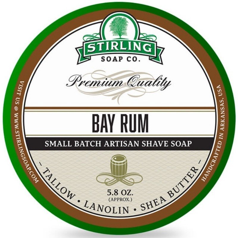 Savon à raser Stirling "Bay Rum". 170 ml.