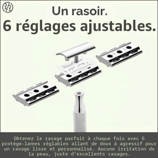 Rasoir de Sureté Rockwell 6C et les 3 bases de réglage