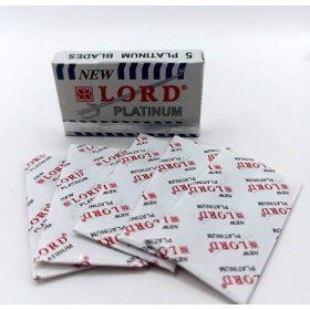 Lames Lord Platinum, boite de 5 lames de rasoir de sûreté
