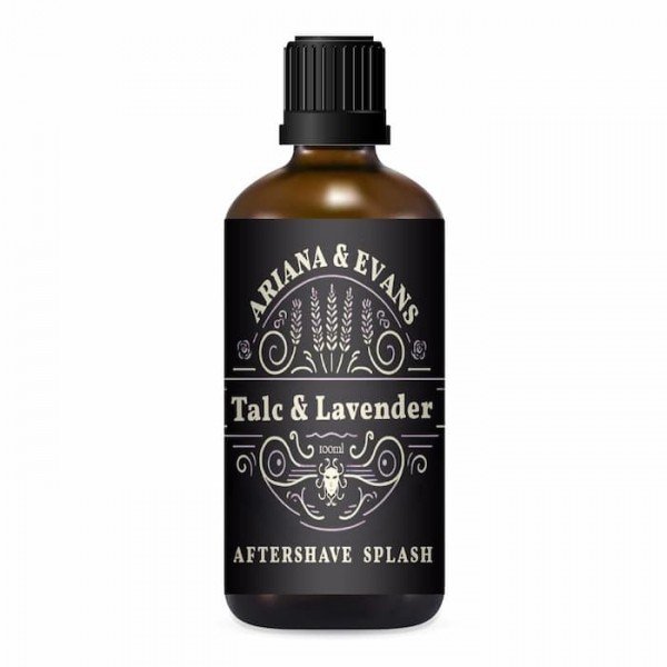 Après-rasage Ariana  Evans "Talc & Lavender".  Flacon de 100 ml