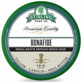 Savon de rasage Stirling "Bonafide". Pot de 170 ml.