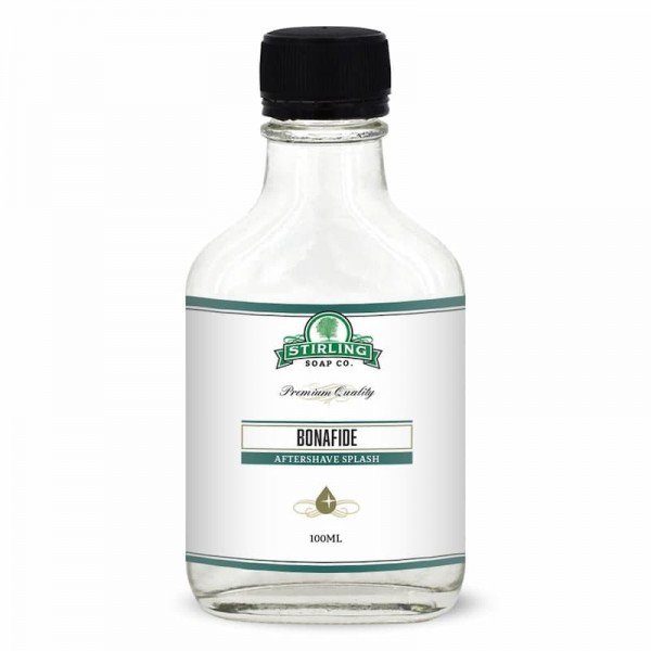 Après-rasage Stirling "Bonafide".  Flacon de 100 ml.