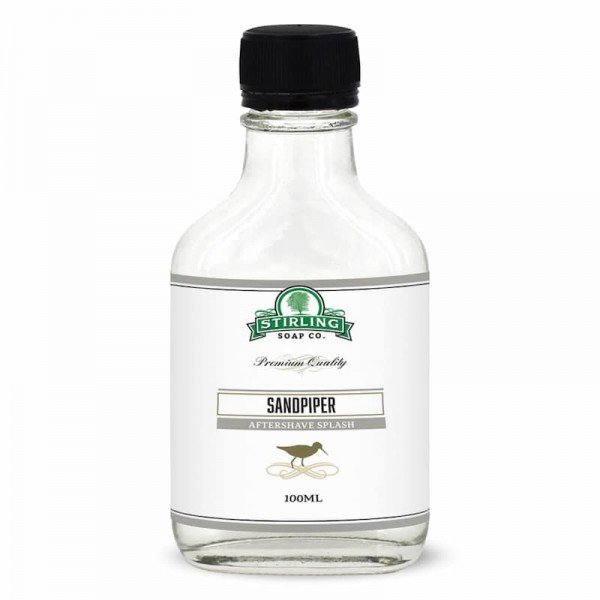 près-rasage Stirling "Sandpiper".  Flacon de 100 ml.