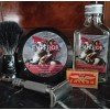 Après-rasage Razorock "Emperor" + savon à raser Razorock "Emperor + Rasoir Merkur "33 C" peigne fermé.