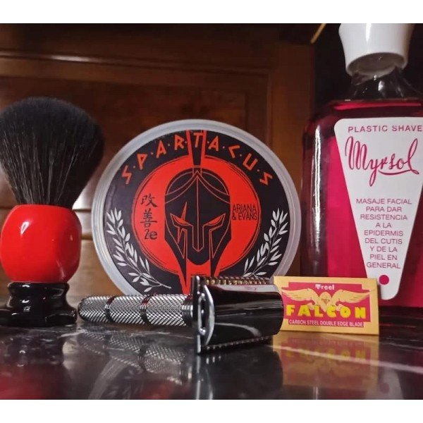 Après-rasage Myrsol "Plastic Shave". 180ml.