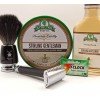 Après-rasage "Stirling Gentleman" + savon à raser "Stirling Gentleman + rasoir Mühle "R89 black" + Blaireau Mühle "Rytmo".