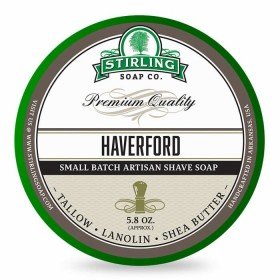 Savon à raser Stirling "Haverford". Pot de 170 ml.