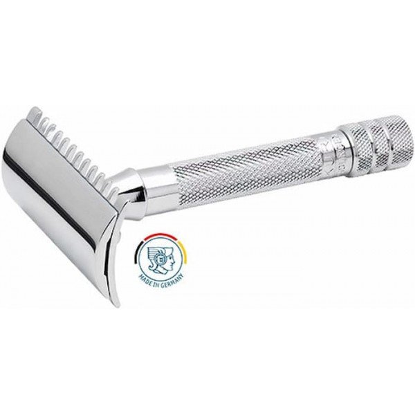 Rasoir de sûreté Merkur Solingen made in Germany (fabriqué en Allemagne). Modèle Merkür 15 C