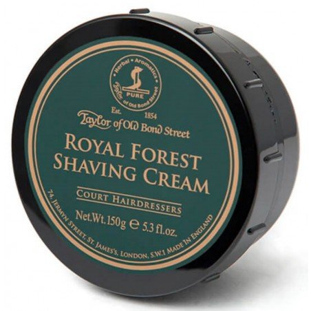 Crème à raser Taylor of Old Bond Street "Royal Forest". 150g.