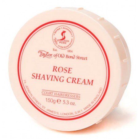 Crème à raser Taylor of Old Bond Street " Rose". 150g.
