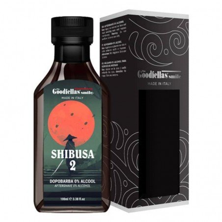 Baume apres-rasage The Goodfellas Smile "Shibusa 2". Sans alcool.100ml. Avec sa boite de présentation.