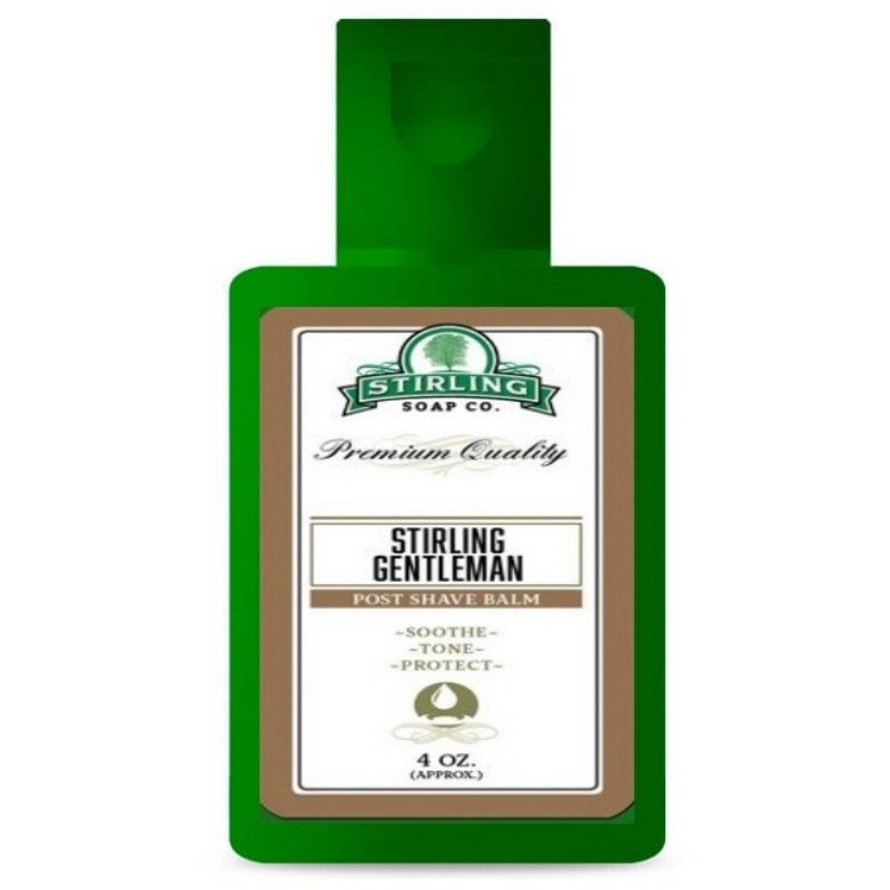 Baume après-rasage Stirling "Stirling Gentleman". 118ml. Sans alcool.