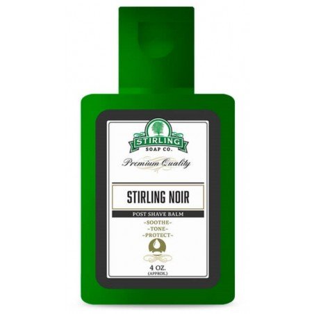 Baume après-rasage Stirling "Stirling Noir" sans alcool. 118ml.
