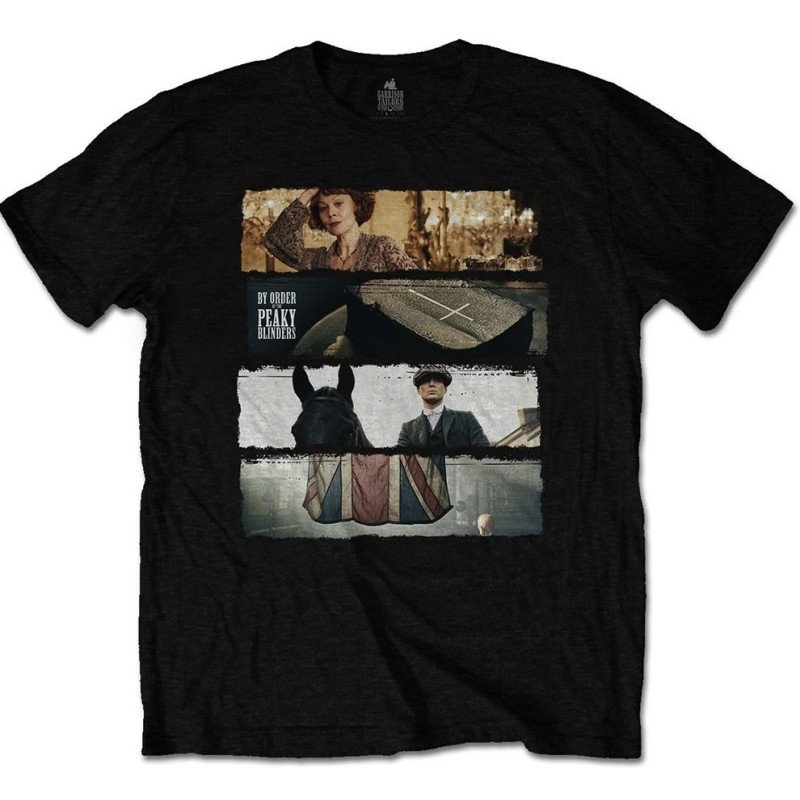 T-shirt Peaky Blinders. Slices. Serie télé