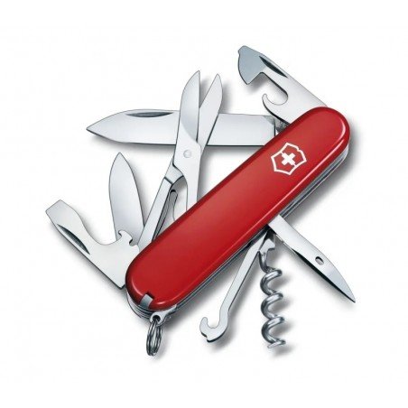Couteau suisse Victorinox "Climber". 15 fonctions. Rouge.
