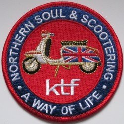 Patch Northern Soul & Scootering. A way of life.