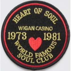 Patch heart of soul Wigan Casino 1973 1981